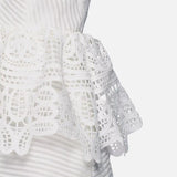 Guipure Cotton Lace Mini Dress - Endless - UAE Rental and Resale for Women's Fashion