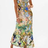 The Kindest One of All Chain Detail Slip Dress