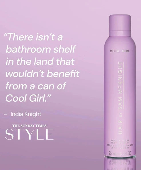 Cool Girl Texturising Mist hair spray in pink packaging — Powder Beauty | Endless UAE