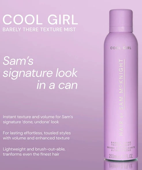 Cool Girl Texturising Mist hair spray in pink packaging — Powder Beauty | Endless UAE