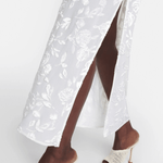 Halterneck Devore Midi Dress - Endless - UAE Rental and Resale for Women's Fashion