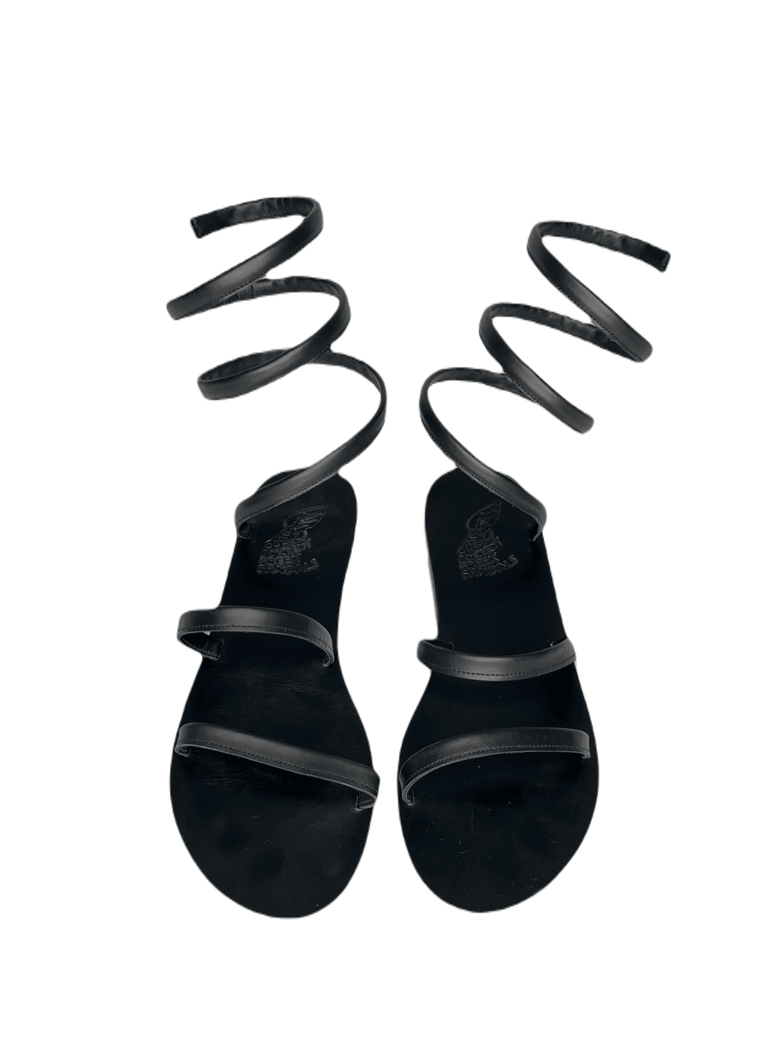 Spiral Strap Sandals