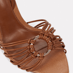 Harper 100 Leather Strappy Stiletto Sandals - Endless - UAE Rental and Resale for Women's Fashion
