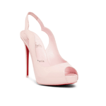 Hot Chick Sling 120 Pink Patent Pumps - Endless - UAE Rental and Resale for Women's Fashion