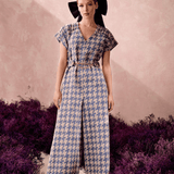 Houndstooth Jumpsuit - Endless - UAE Rental and Resale for Women's Fashion
