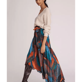 Hutch Printed Wrap Maxi Skirt - Endless - UAE Rental and Resale for Women's Fashion