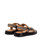 Icon Stripe Canvas Sandals - Endless - UAE Rental and Resale for Women's Fashion