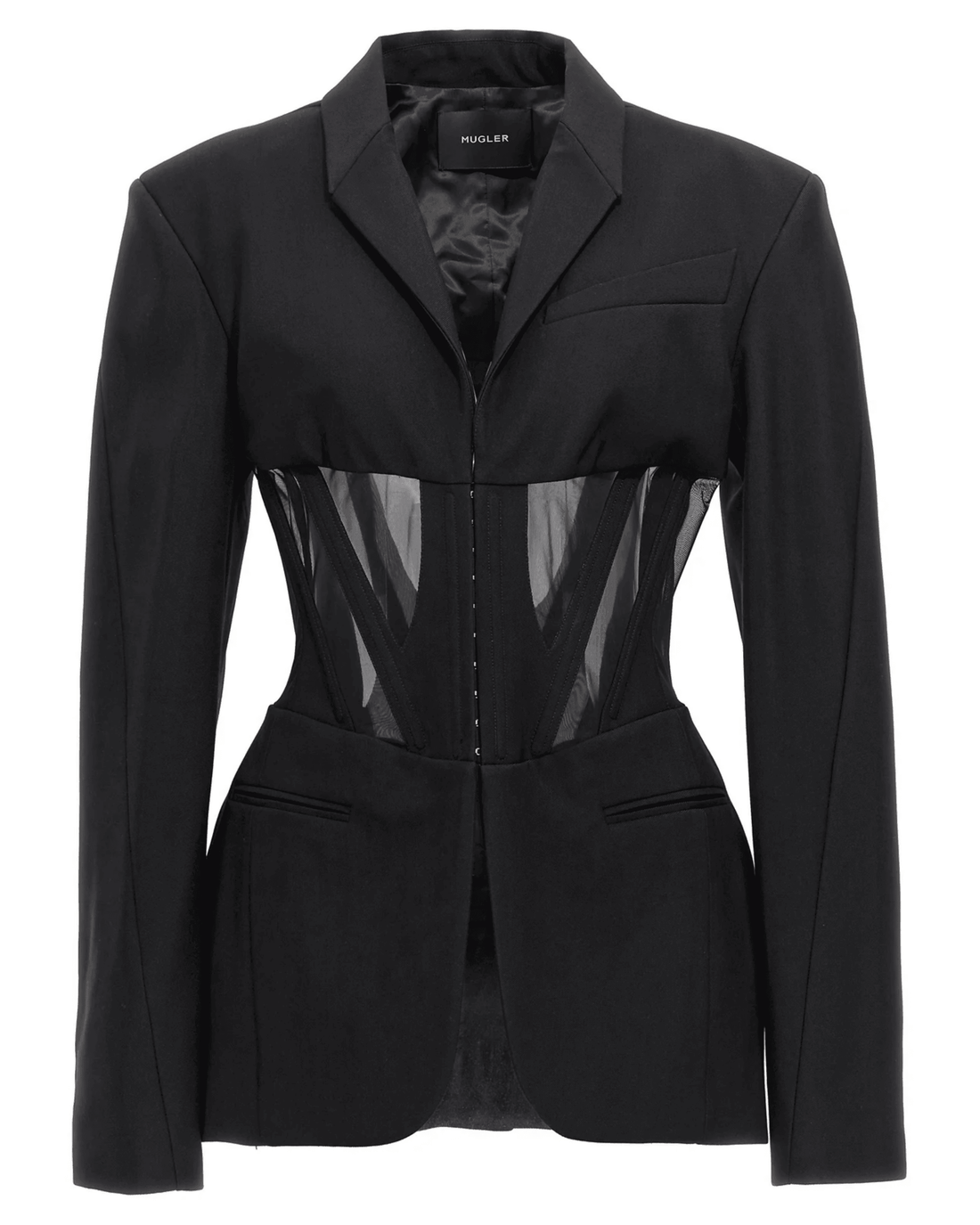 Iconic Single-Breasted Tailored Corseted Blazer - Endless - UAE Rental and Resale for Women's Fashion