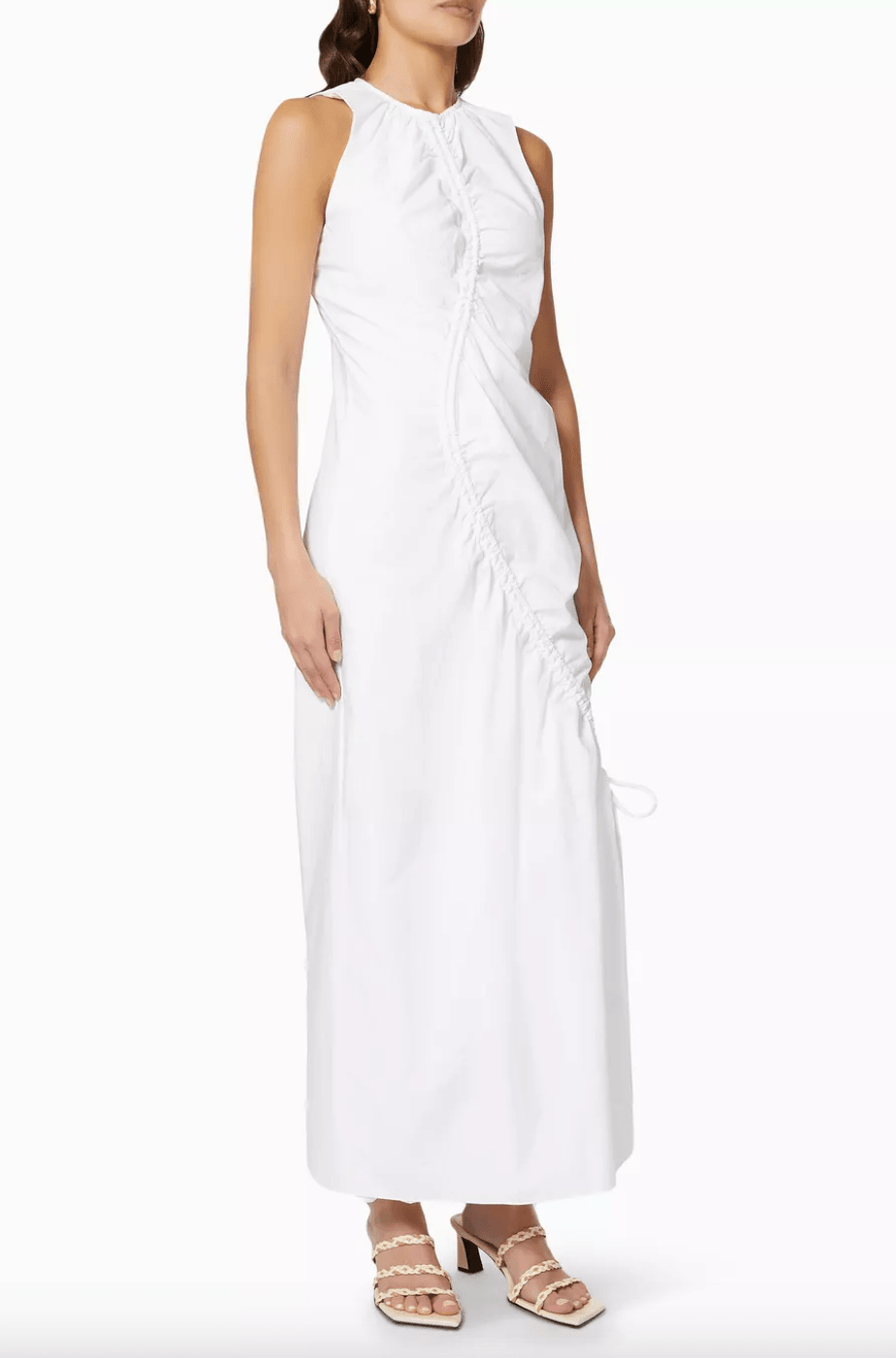 Ilkin Asymmetric Cotton Maxi Dress - Endless - UAE Rental and Resale for Women's Fashion