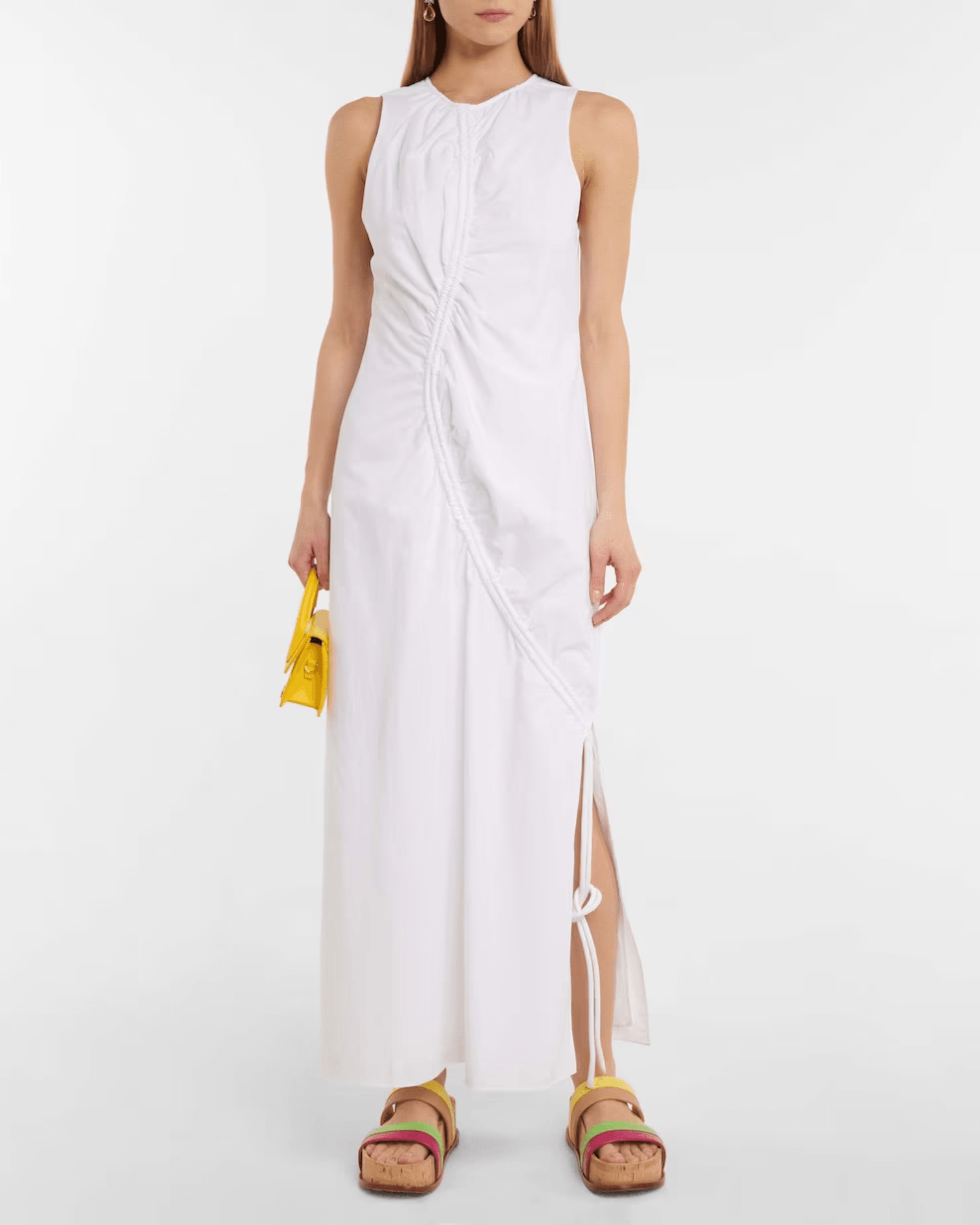 Ilkin Asymmetric Cotton Maxi Dress - Endless - UAE Rental and Resale for Women's Fashion