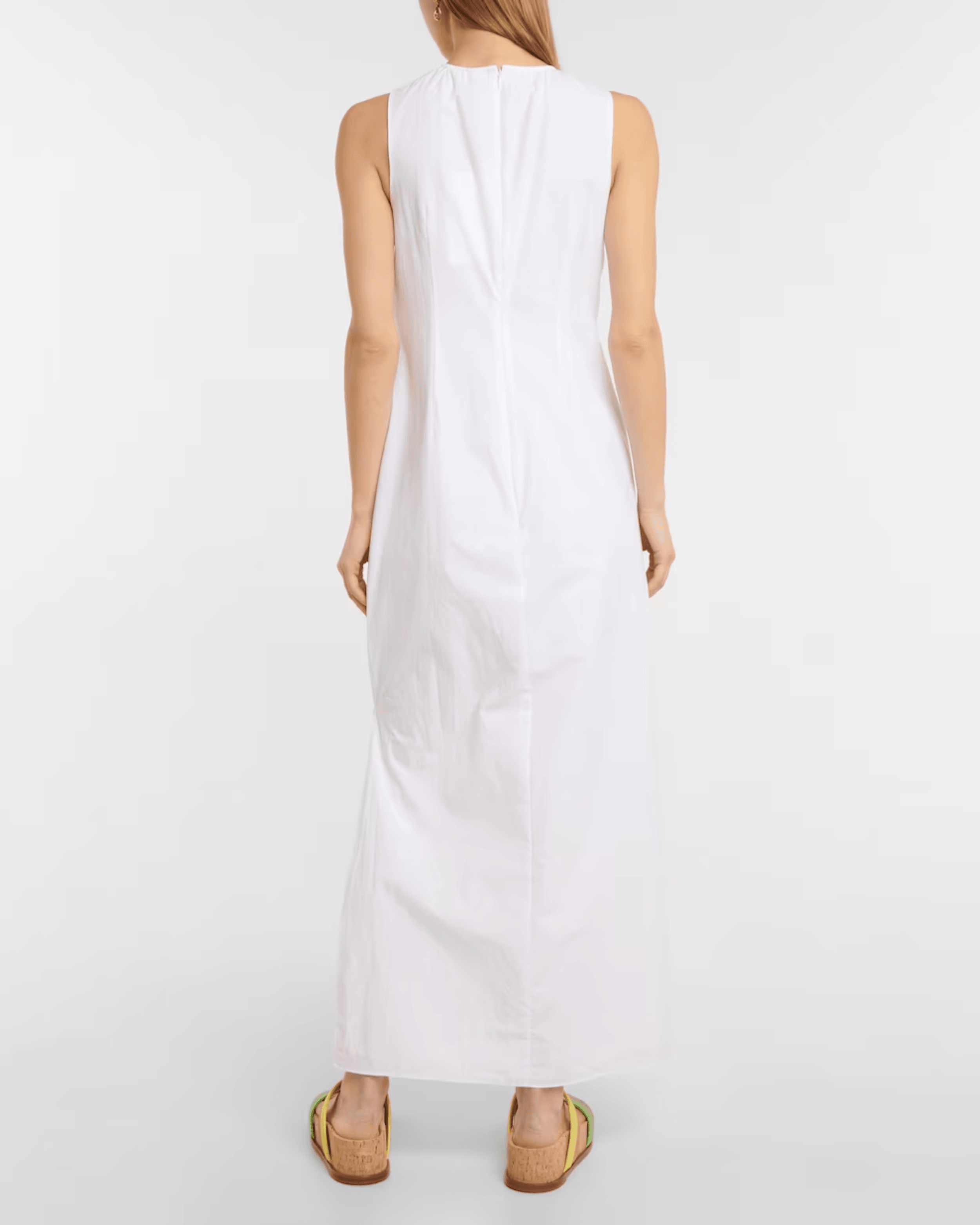 Ilkin Asymmetric Cotton Maxi Dress - Endless - UAE Rental and Resale for Women's Fashion