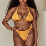 Clementine Wide Rib Bikini Set
