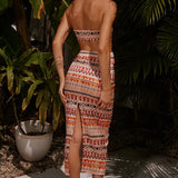 Leono Midi Dress Phoenix Print