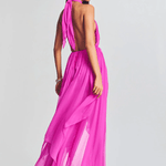 Ina Silk Chiffon Dress - Endless - UAE Rental and Resale for Women's Fashion