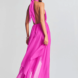 Ina Silk Chiffon Dress - Endless - UAE Rental and Resale for Women's Fashion