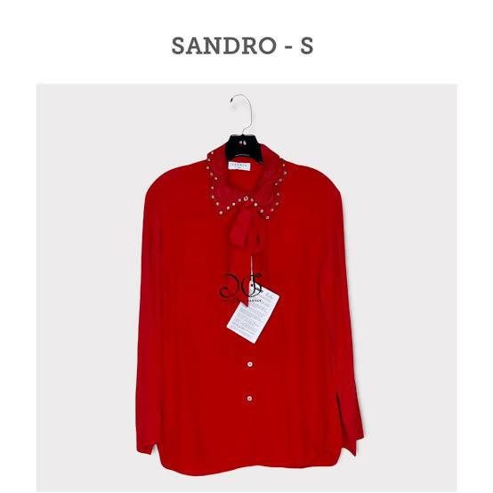 Ines Embellished Collar Button-Down Shirt - Endless - UAE Rental and Resale for Women's Fashion