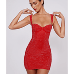 Ines Embellished Corset Mini Dress - Endless - UAE Rental and Resale for Women's Fashion