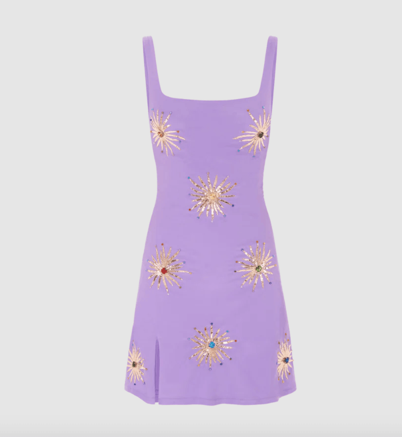 Iris Crystal Hand Embroidered Lilac Party Dress - Endless - UAE Rental and Resale for Women's Fashion