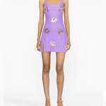 Iris Crystal Hand Embroidered Lilac Party Dress - Endless - UAE Rental and Resale for Women's Fashion