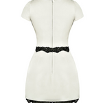 Ivory Satin Mini Dress - Endless - UAE Rental and Resale for Women's Fashion