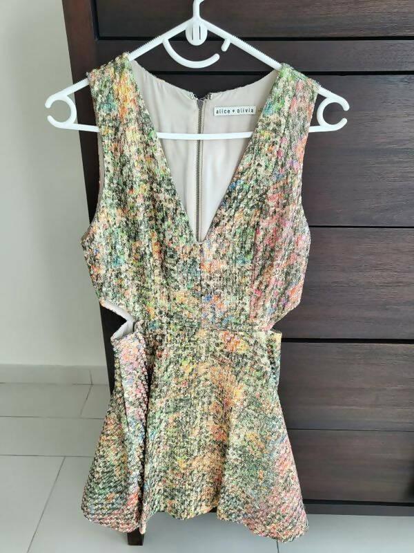 Jacquard Lurex Dress - Endless - UAE Rental and Resale for Women's Fashion