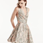 Jacquard Lurex Dress - Endless - UAE Rental and Resale for Women's Fashion