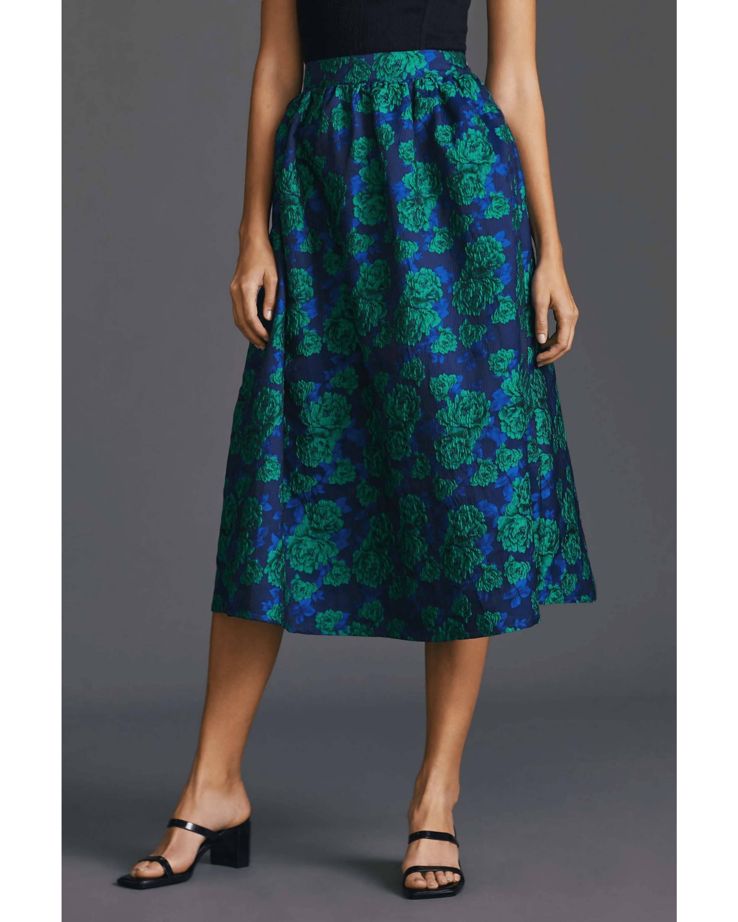 Jacquard Midi Skirt - Endless - UAE Rental and Resale for Women's Fashion