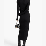 Janet Embellished Ribbedknit Midi Dress - Endless - UAE Rental and Resale for Women's Fashion