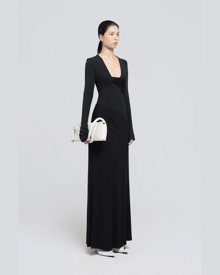Jasmine Long sleeves Jersey Knit Dress - Endless - UAE Rental and Resale for Women's Fashion