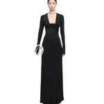 Jasmine Long sleeves Jersey Knit Dress - Endless - UAE Rental and Resale for Women's Fashion