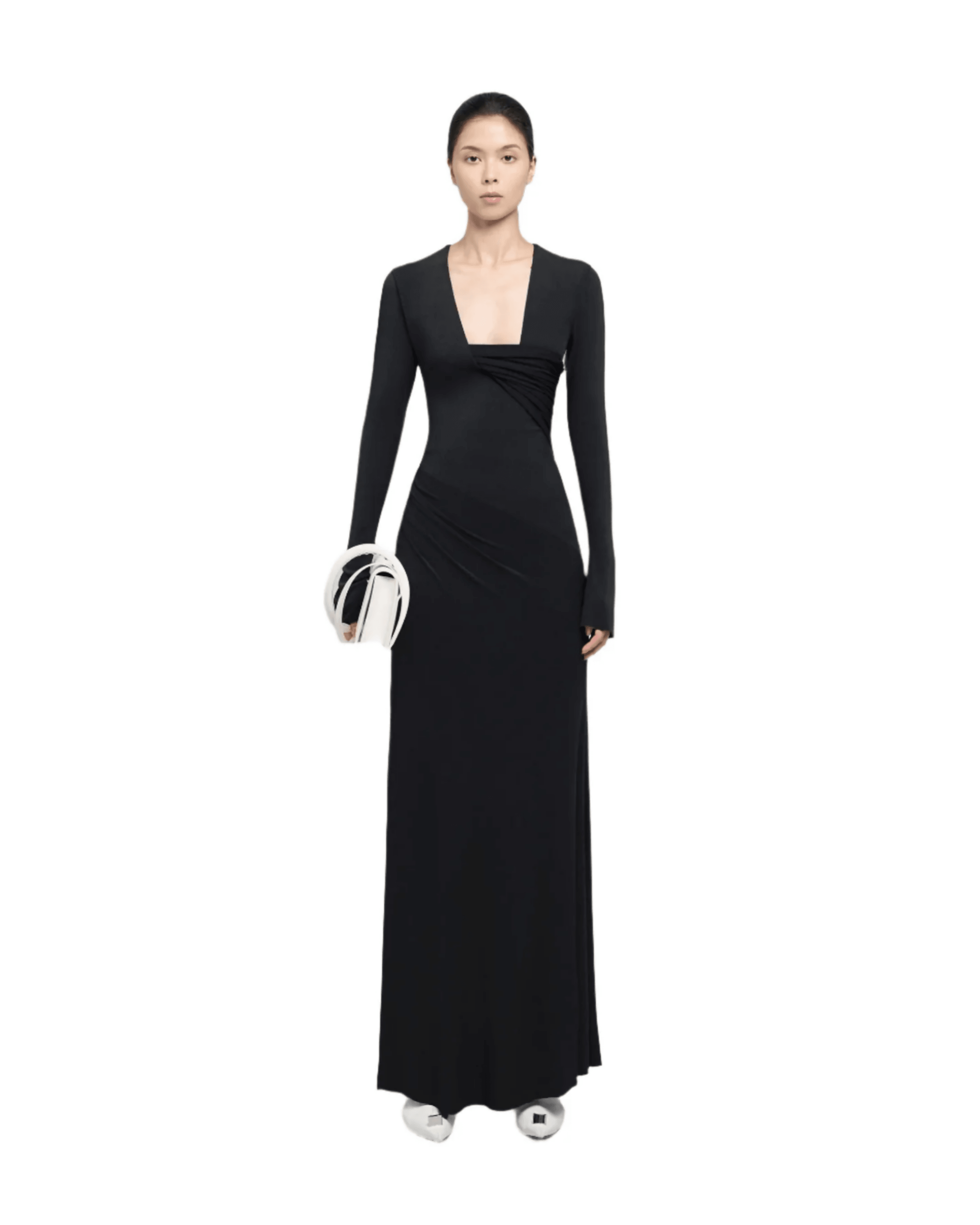Jasmine Long sleeves Jersey Knit Dress - Endless - UAE Rental and Resale for Women's Fashion
