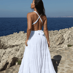 Jasmine Organic Cotton Backless Maxi Dress - Endless - UAE Rental and Resale for Women's Fashion