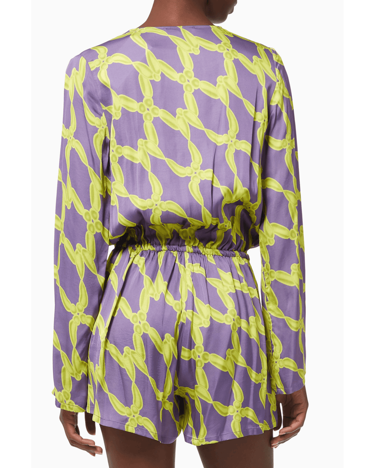 Jasmine Romper in Floss Viscose - Endless - UAE Rental and Resale for Women's Fashion