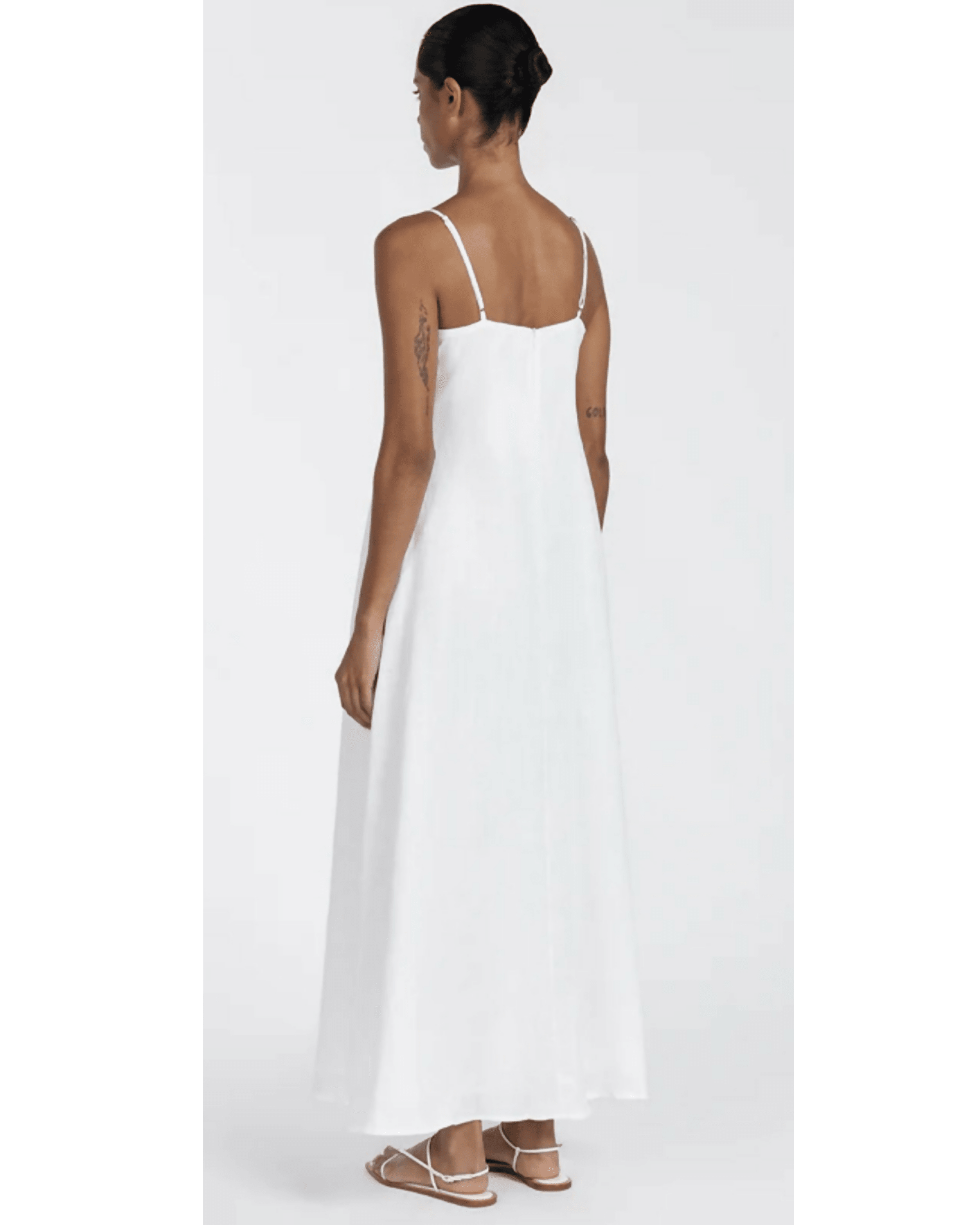 Jen White Linen Dress - Endless - UAE Rental and Resale for Women's Fashion