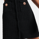 Jewel Button Mini Dress - Endless - UAE Rental and Resale for Women's Fashion