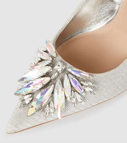 Jewel Embellished Court Shoes - Endless