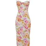 Josefina Ivory Floral Maxi Dress - Endless - UAE Rental and Resale for Women's Fashion