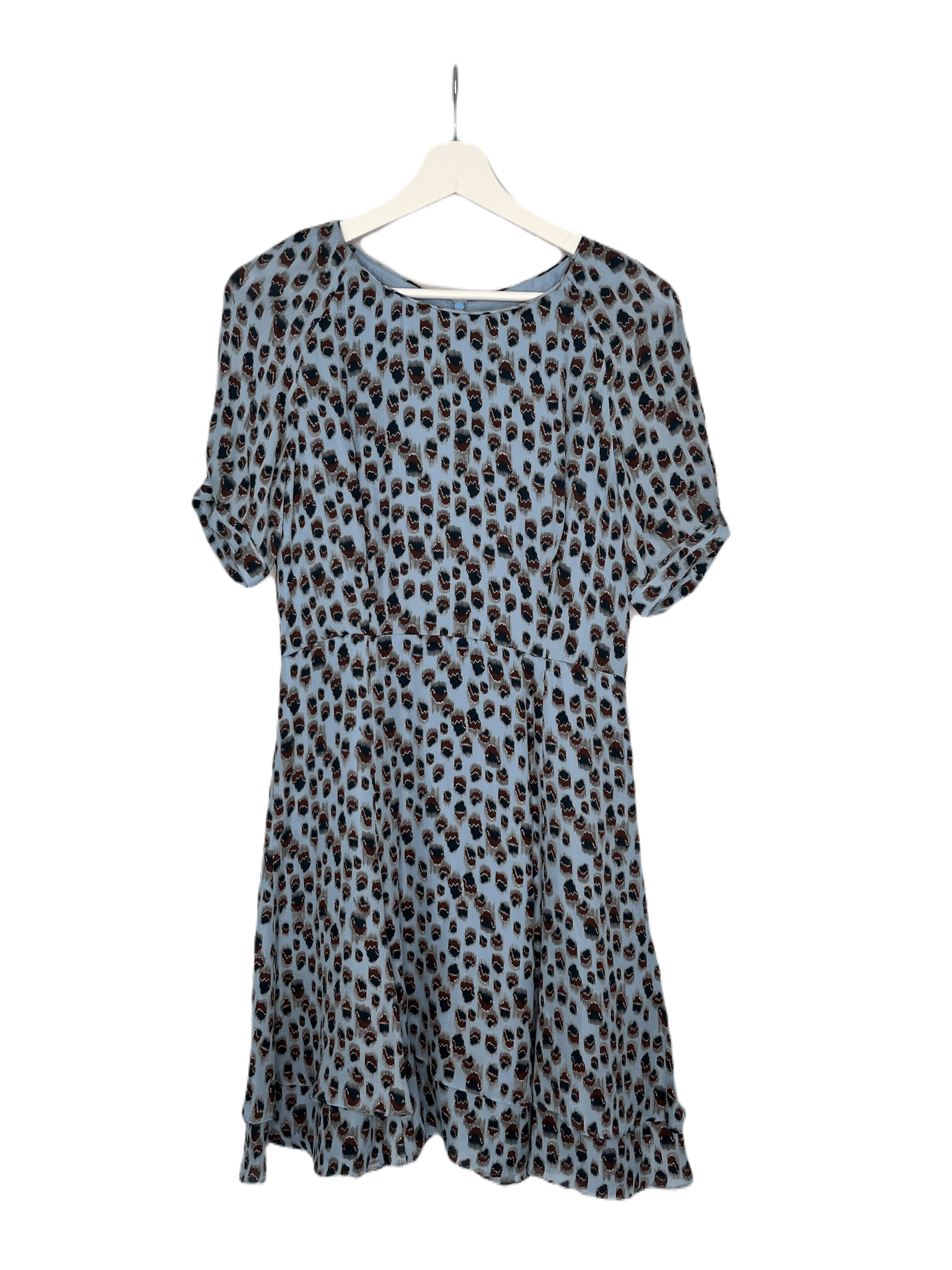 Jules Printed Dress with High Neck - Endless