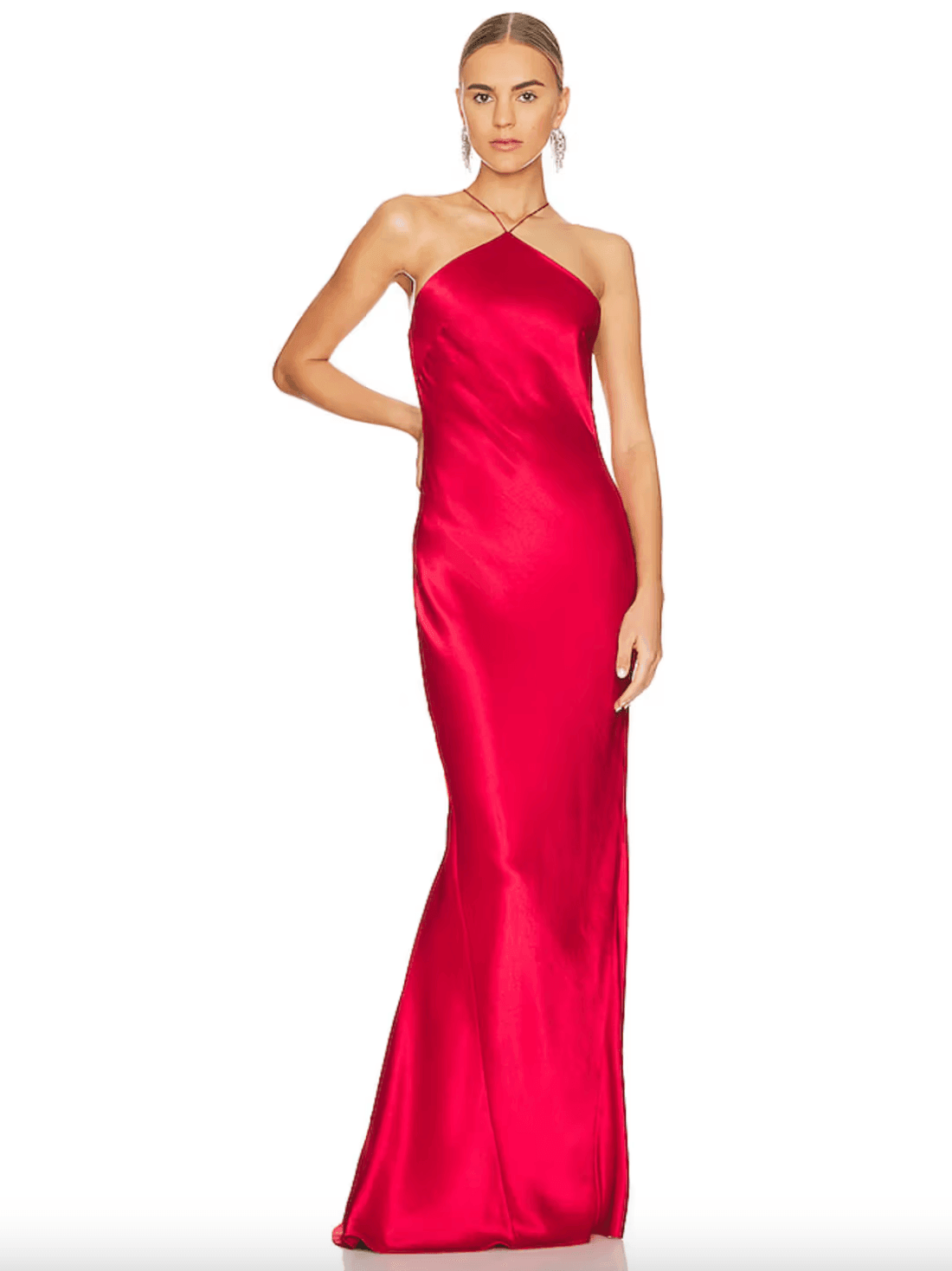 Justine Dress in Red - Endless - UAE Rental and Resale for Women's Fashion