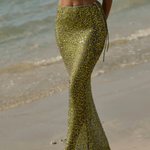 Kaia Glimmer Mermaid Maxi Skirt and Boxy Top Co-ord Set - Endless - UAE Rental and Resale for Women's Fashion