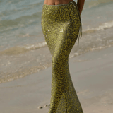 Kaia Glimmer Mermaid Maxi Skirt and Boxy Top Co-ord Set - Endless - UAE Rental and Resale for Women's Fashion