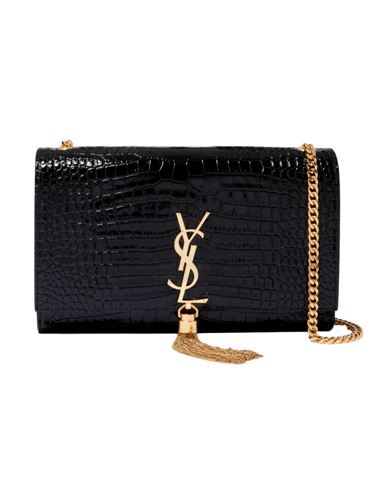Kate Medium Tassel in Embossed Crocodile - Endless - UAE Rental and Resale for Women's Fashion
