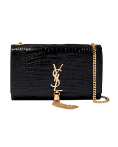 Kate Medium Tassel in Embossed Crocodile - Endless - UAE Rental and Resale for Women's Fashion