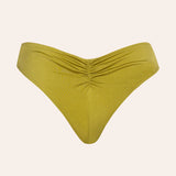 Kim Bikini Bottom Reversible Green