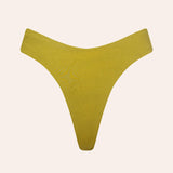 Kim Bikini Bottom Reversible Green