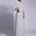 Kimono Open Abaya Chiffon Maxi Dress - Endless - UAE Rental and Resale for Women's Fashion