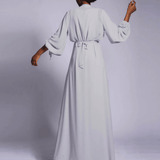 Kimono Open Abaya Chiffon Maxi Dress - Endless - UAE Rental and Resale for Women's Fashion