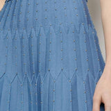 Knit Dress with Square Neckline - Endless - UAE Rental and Resale for Women's Fashion