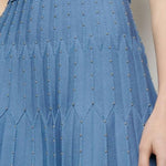 Knit Dress with Square Neckline - Endless - UAE Rental and Resale for Women's Fashion