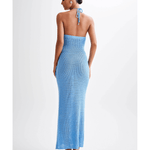 Kyla Floral Crochet Maxi Dress - Endless - UAE Rental and Resale for Women's Fashion